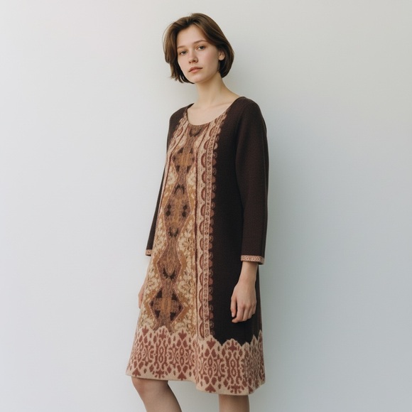 Anthropologie Knitted & Knotted Dress
size Medium - Picture 10 of 13